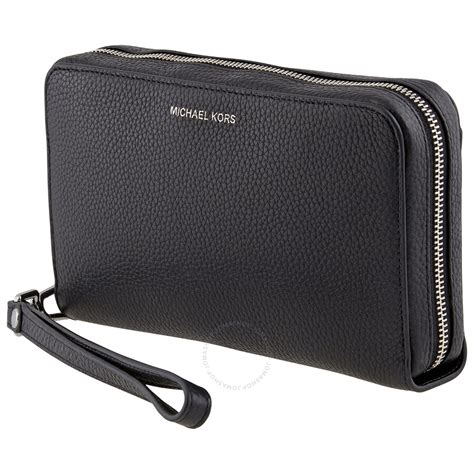 michael michael kors leather flat wallet|leather Michael Kors Wallet women.